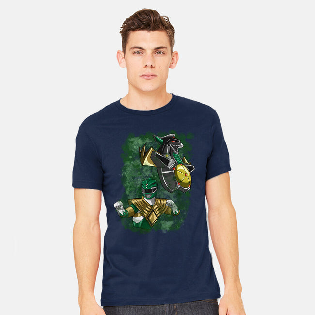 The Green Warrior-mens heavyweight tee-nickzzarto