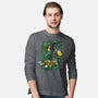 The Green Warrior-mens long sleeved tee-nickzzarto