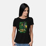 The Green Warrior-womens basic tee-nickzzarto