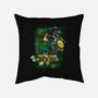 The Green Warrior-none non-removable cover w insert throw pillow-nickzzarto