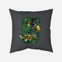 The Green Warrior-none non-removable cover w insert throw pillow-nickzzarto