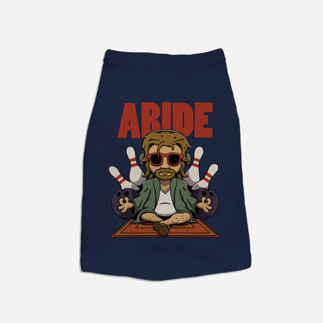 Abiding Dude-dog basic pet tank-zawitees