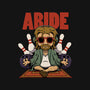 Abiding Dude-none stretched canvas-zawitees