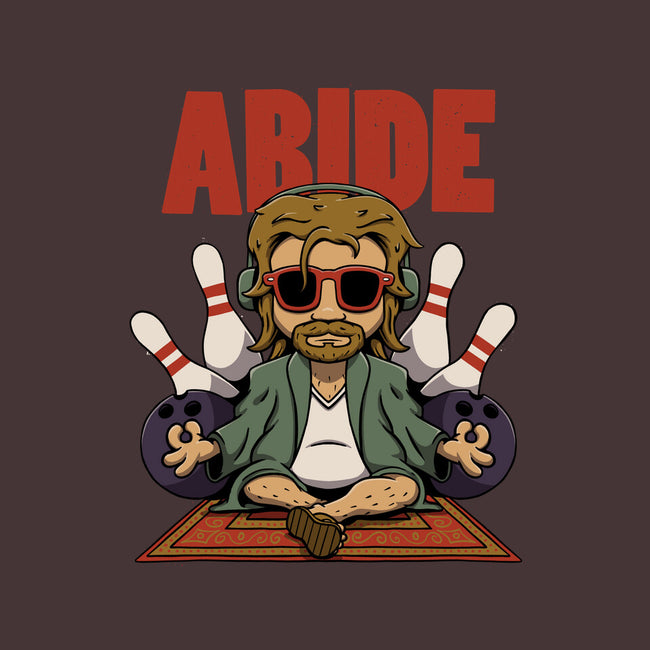 Abiding Dude-none removable cover w insert throw pillow-zawitees
