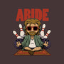 Abiding Dude-none removable cover w insert throw pillow-zawitees