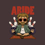 Abiding Dude-none adjustable tote bag-zawitees
