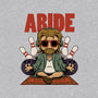 Abiding Dude-womens fitted tee-zawitees