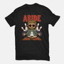 Abiding Dude-womens fitted tee-zawitees