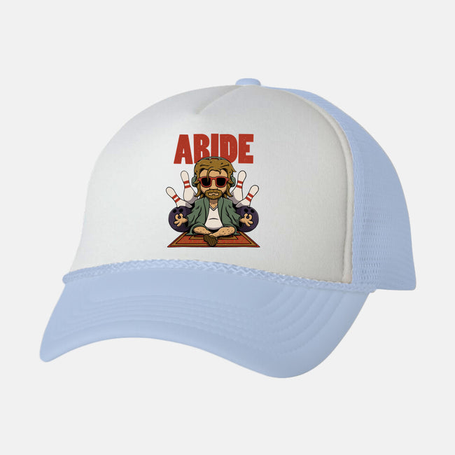 Abiding Dude-unisex trucker hat-zawitees