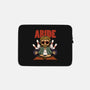 Abiding Dude-none zippered laptop sleeve-zawitees