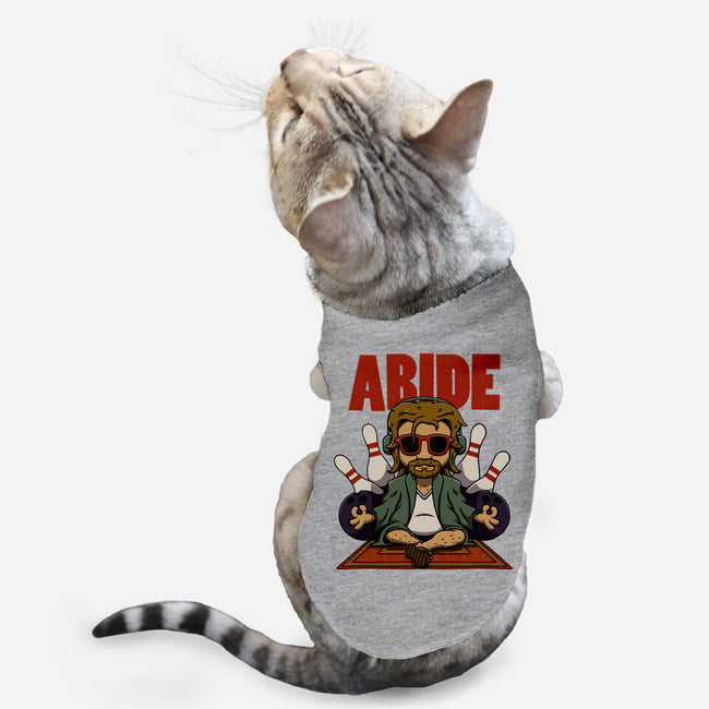 Abiding Dude-cat basic pet tank-zawitees