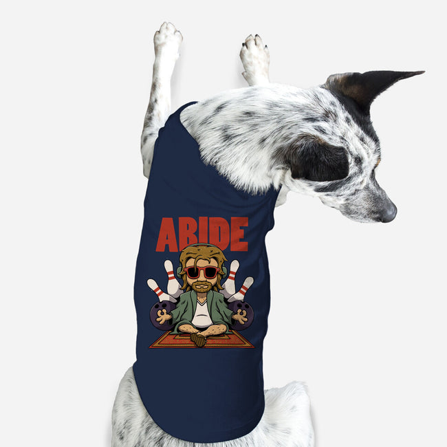 Abiding Dude-dog basic pet tank-zawitees