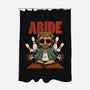 Abiding Dude-none polyester shower curtain-zawitees
