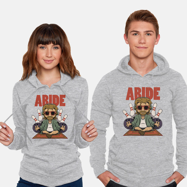 Abiding Dude-unisex pullover sweatshirt-zawitees