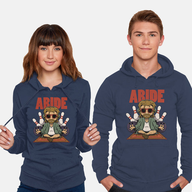 Abiding Dude-unisex pullover sweatshirt-zawitees