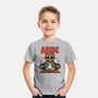 Abiding Dude-youth basic tee-zawitees