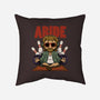 Abiding Dude-none removable cover w insert throw pillow-zawitees
