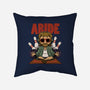 Abiding Dude-none removable cover throw pillow-zawitees