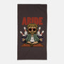 Abiding Dude-none beach towel-zawitees