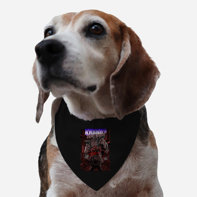 Krang's Revenge-dog adjustable pet collar-Diego Oliver