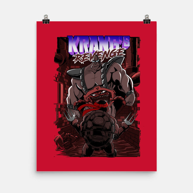 Krang's Revenge-none matte poster-Diego Oliver