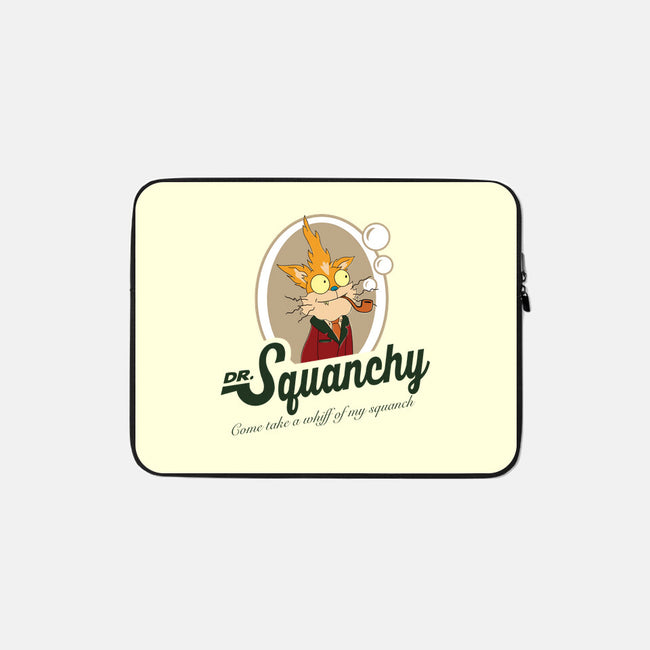 Dr Squanchy-none zippered laptop sleeve-SeamusAran