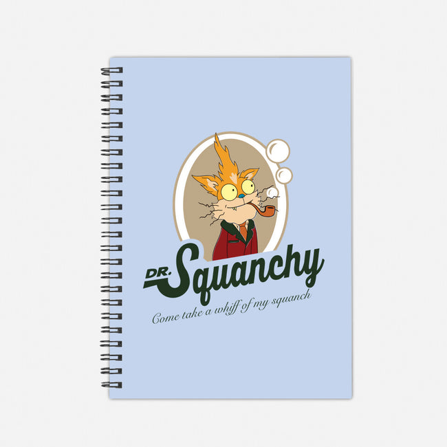 Dr Squanchy-none dot grid notebook-SeamusAran