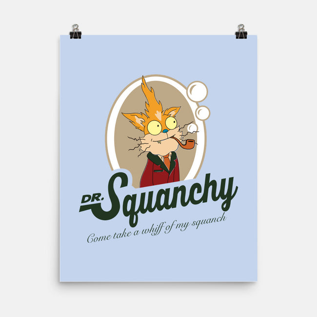 Dr Squanchy-none matte poster-SeamusAran