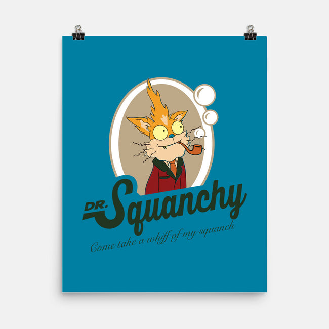 Dr Squanchy-none matte poster-SeamusAran