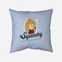 Dr Squanchy-none removable cover throw pillow-SeamusAran