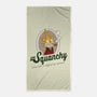 Dr Squanchy-none beach towel-SeamusAran