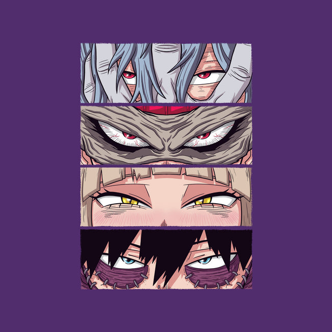 MHA Villain Eyes-none glossy sticker-danielmorris1993