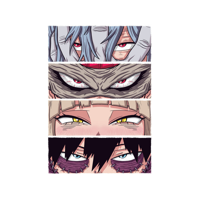 MHA Villain Eyes-unisex pullover sweatshirt-danielmorris1993