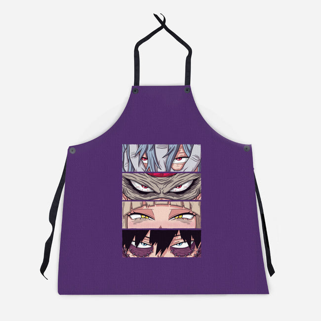 MHA Villain Eyes-unisex kitchen apron-danielmorris1993