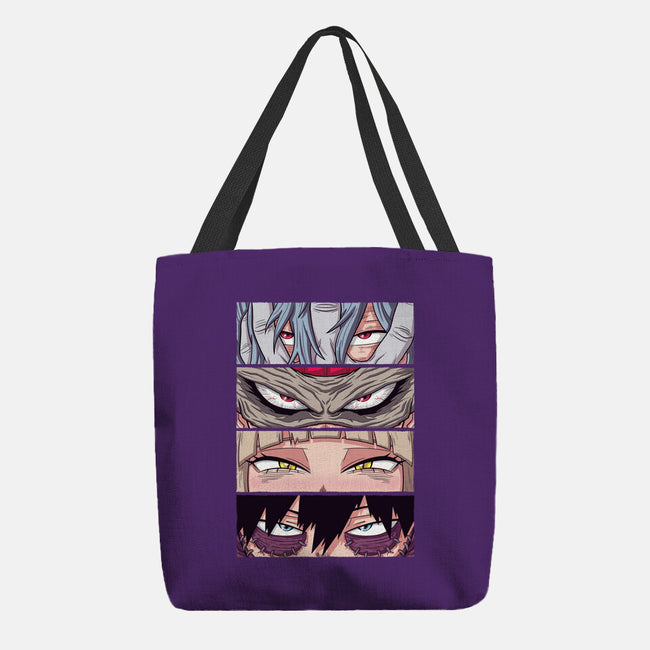 MHA Villain Eyes-none basic tote bag-danielmorris1993