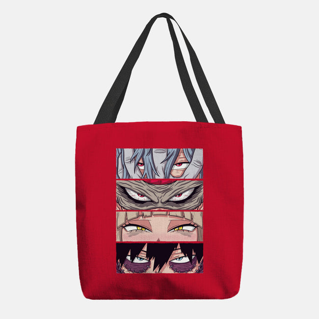 MHA Villain Eyes-none basic tote bag-danielmorris1993