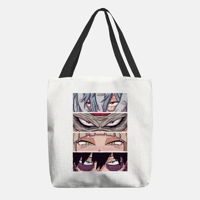 MHA Villain Eyes-none basic tote bag-danielmorris1993