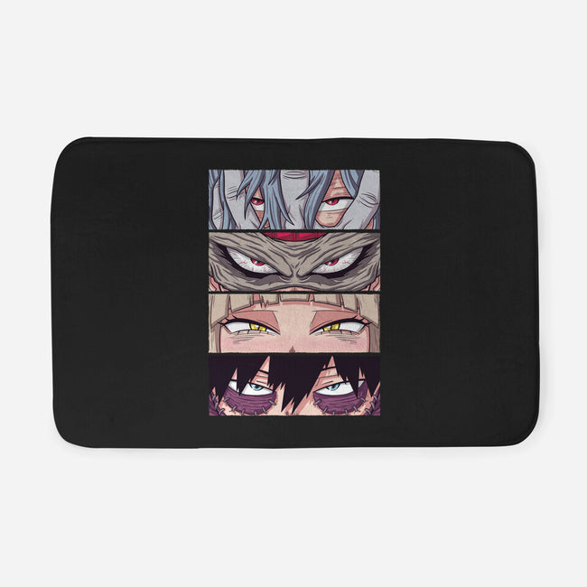 MHA Villain Eyes-none memory foam bath mat-danielmorris1993