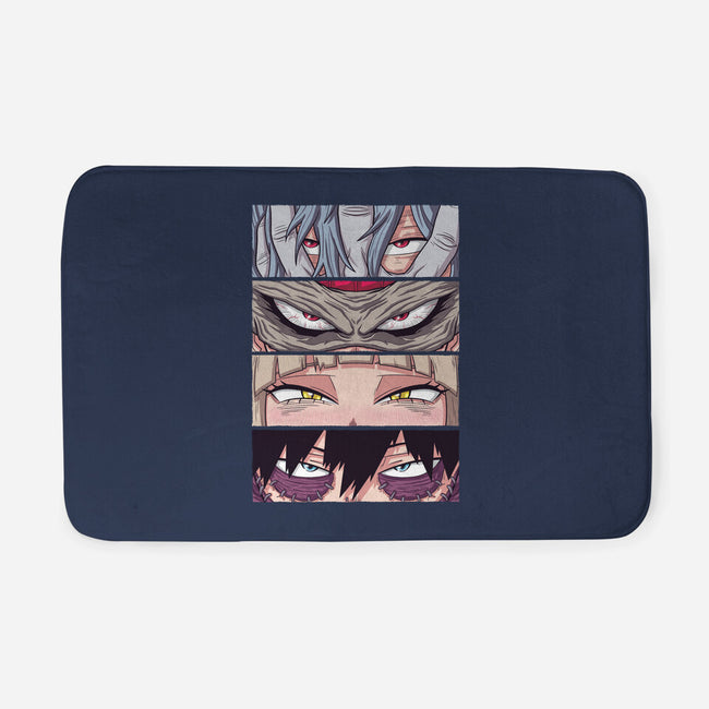 MHA Villain Eyes-none memory foam bath mat-danielmorris1993