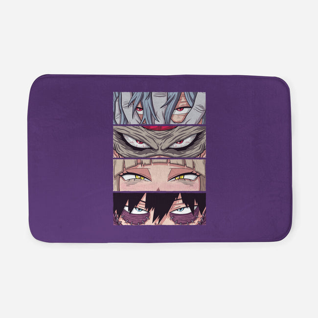 MHA Villain Eyes-none memory foam bath mat-danielmorris1993