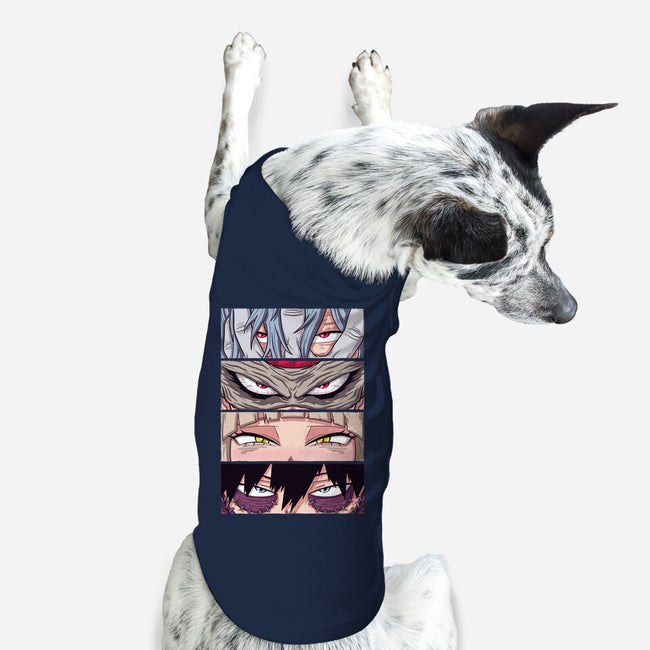 MHA Villain Eyes-dog basic pet tank-danielmorris1993