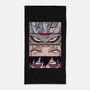 MHA Villain Eyes-none beach towel-danielmorris1993