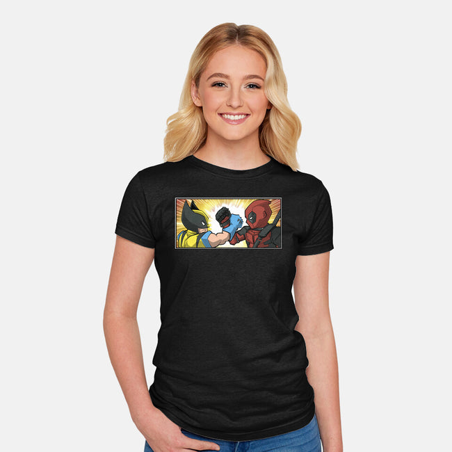 Logan Pool-womens fitted tee-Betmac