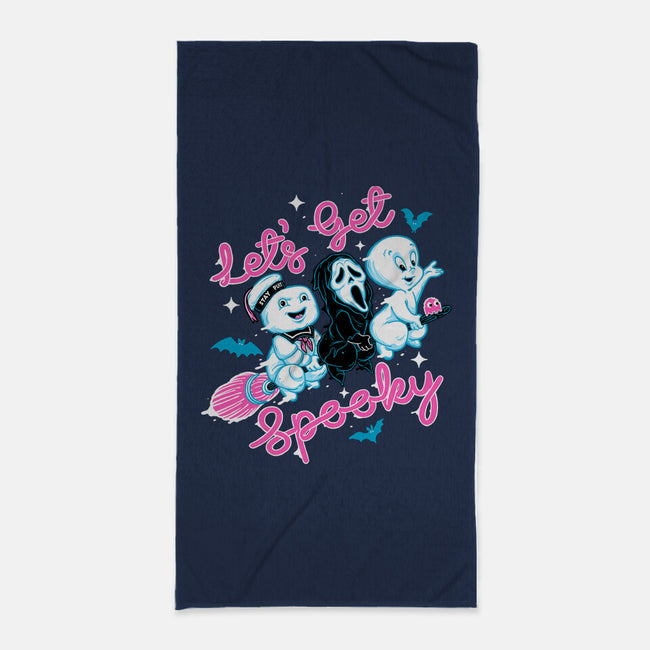 Let's Get Spooky-none beach towel-momma_gorilla