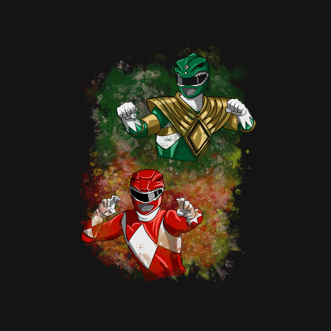 Green Vs Red-mens long sleeved tee-nickzzarto