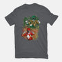 Green Vs Red-mens heavyweight tee-nickzzarto