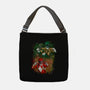 Green Vs Red-none adjustable tote bag-nickzzarto