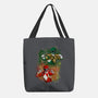 Green Vs Red-none basic tote bag-nickzzarto