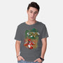 Green Vs Red-mens basic tee-nickzzarto