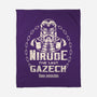 Nirude-none fleece blanket-Logozaste
